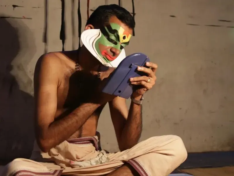 Kathakali backstage experience