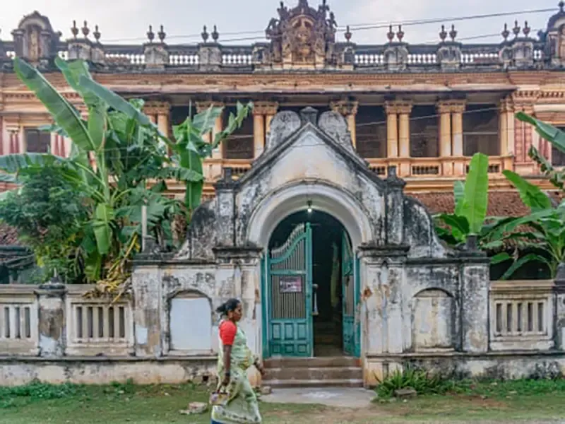 Restored Chettinad mansions