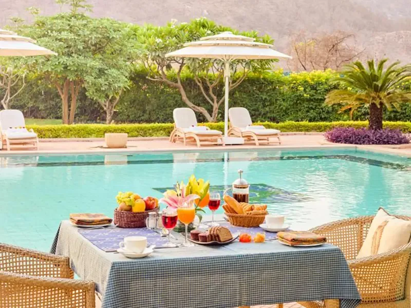 Former royal estate wilderness dining
