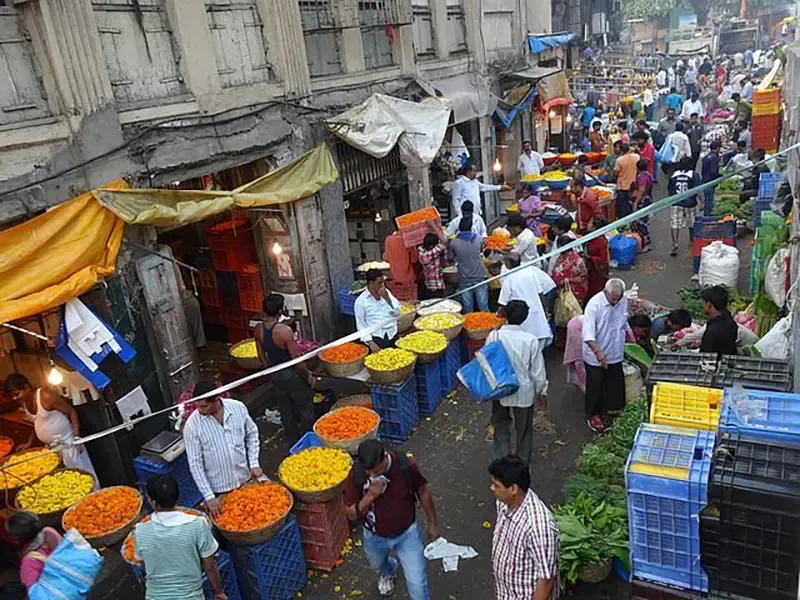 Mumbai dawn markets