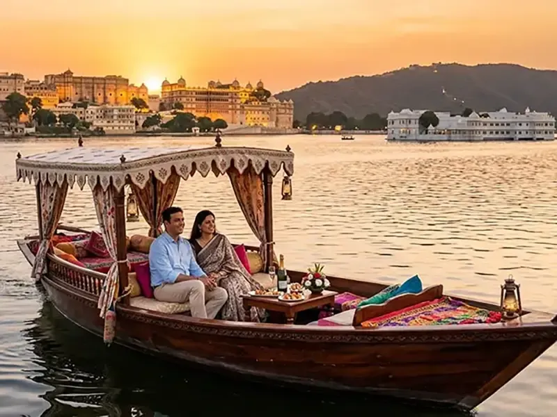 Lake Pichola palace dinner