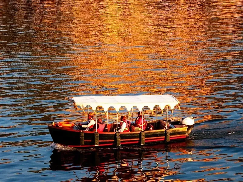 Lake Pichola sunset boat journey
