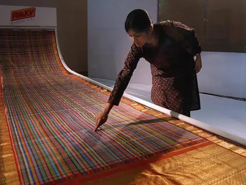 Kanchipuram silk sourcing