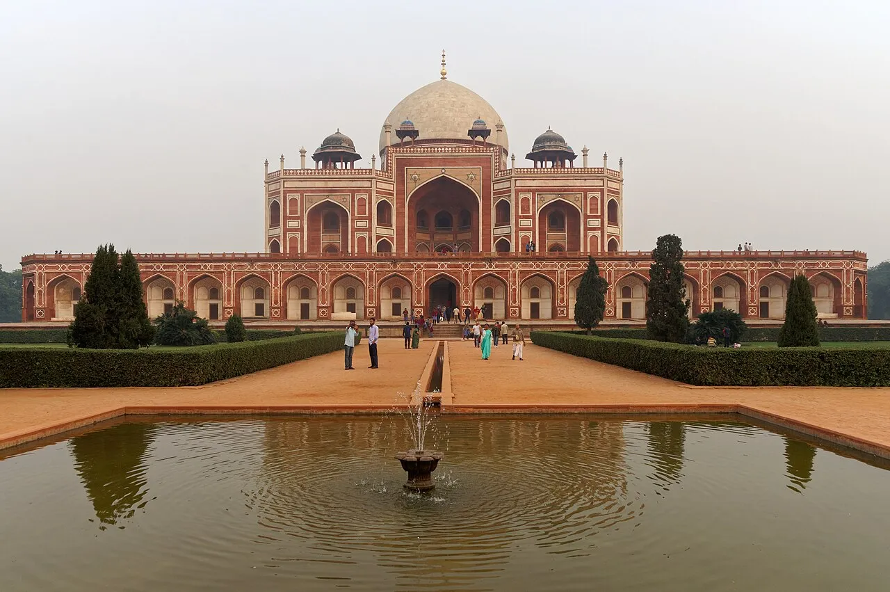 Humayun's Tomb in Delhi, an early masterpiece of Mughal garden-tomb architecture