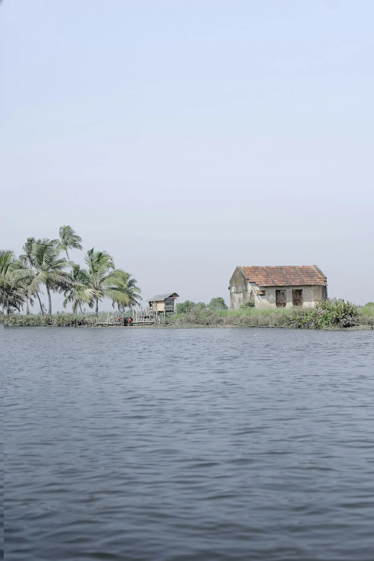 Teak houseboat on Kerala backwaters